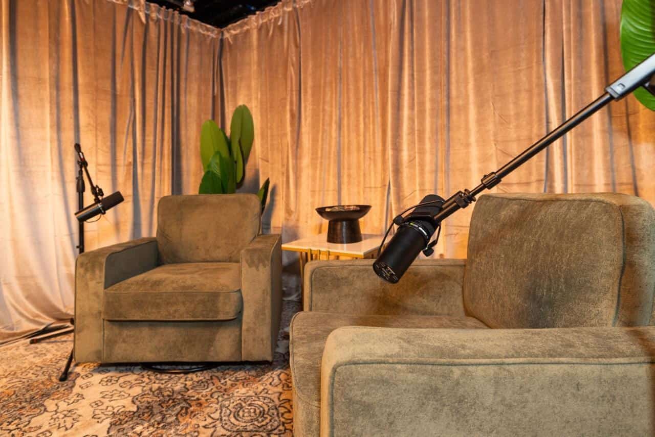Premier — Luxury podcast and interview studio — VibeShack Studios SF