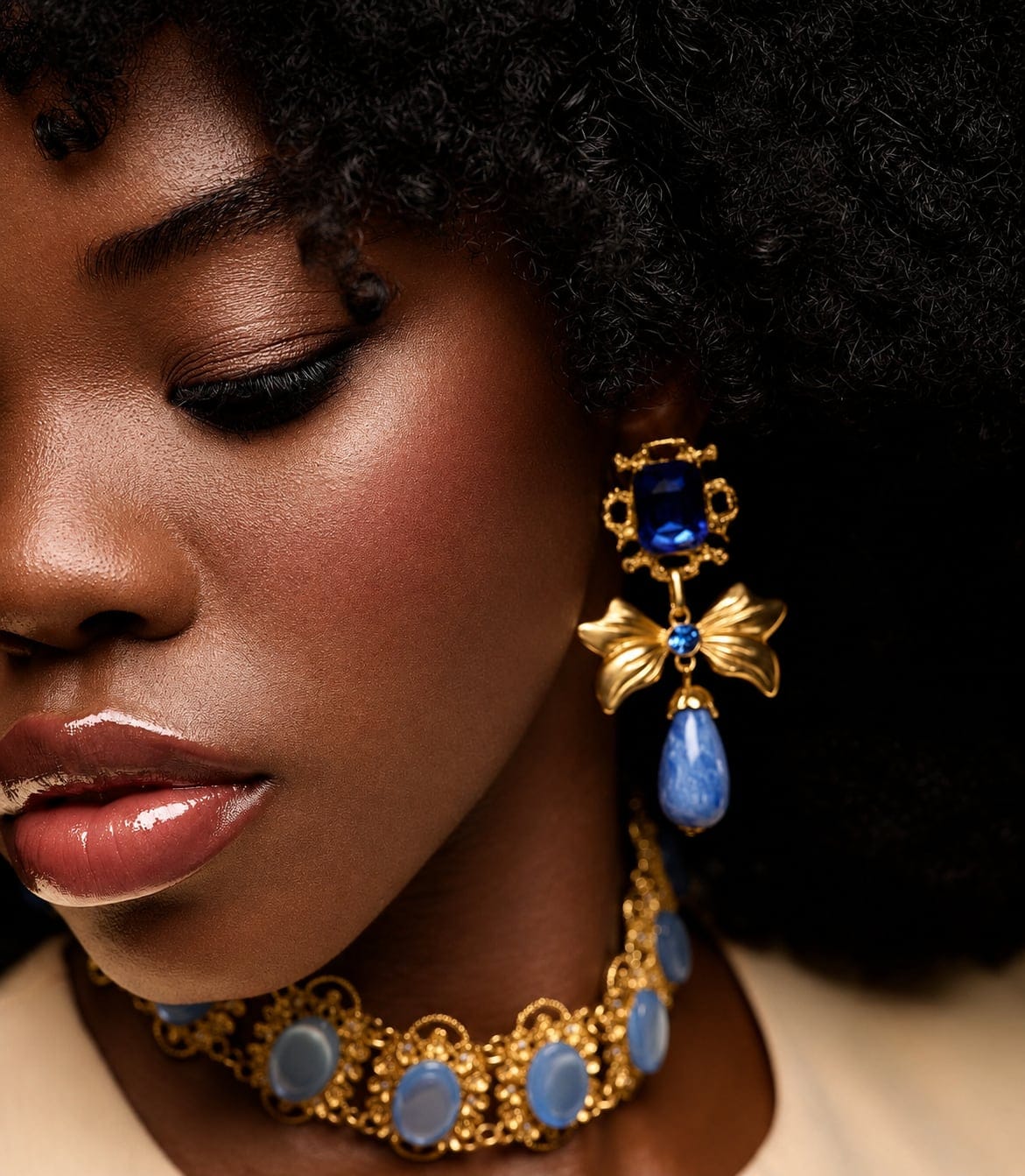 Beauty jewelry close-up photographed at VibeShack Studios San Francisco