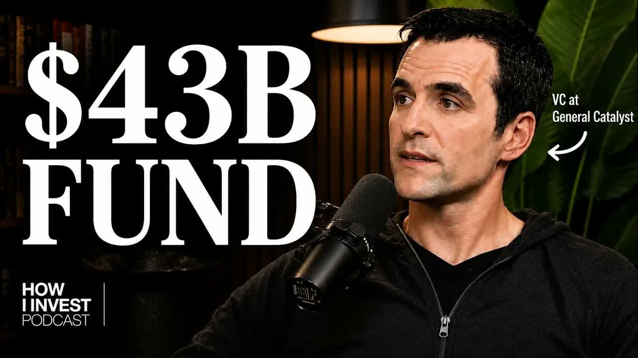 YouTube thumbnail for How VCs Find the Next $1 Trillion Company, filmed at VibeShack Studios